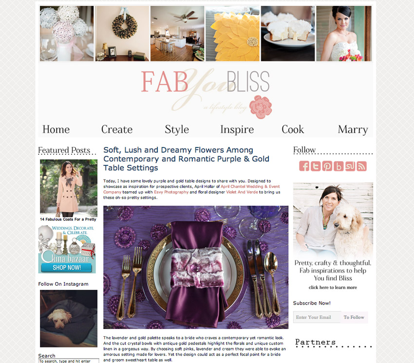 Fab You Bliss Feature