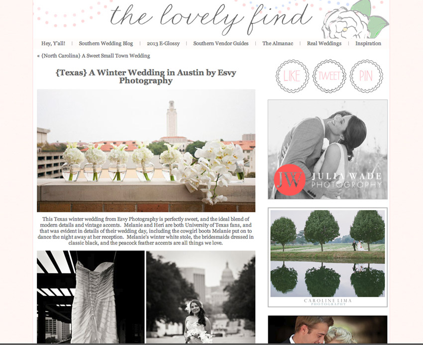The Lovely Find - Melanie & Heri's Wedding